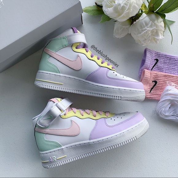 Nike Custom Air Force 1 Mid NWT - Picture 6 of 13